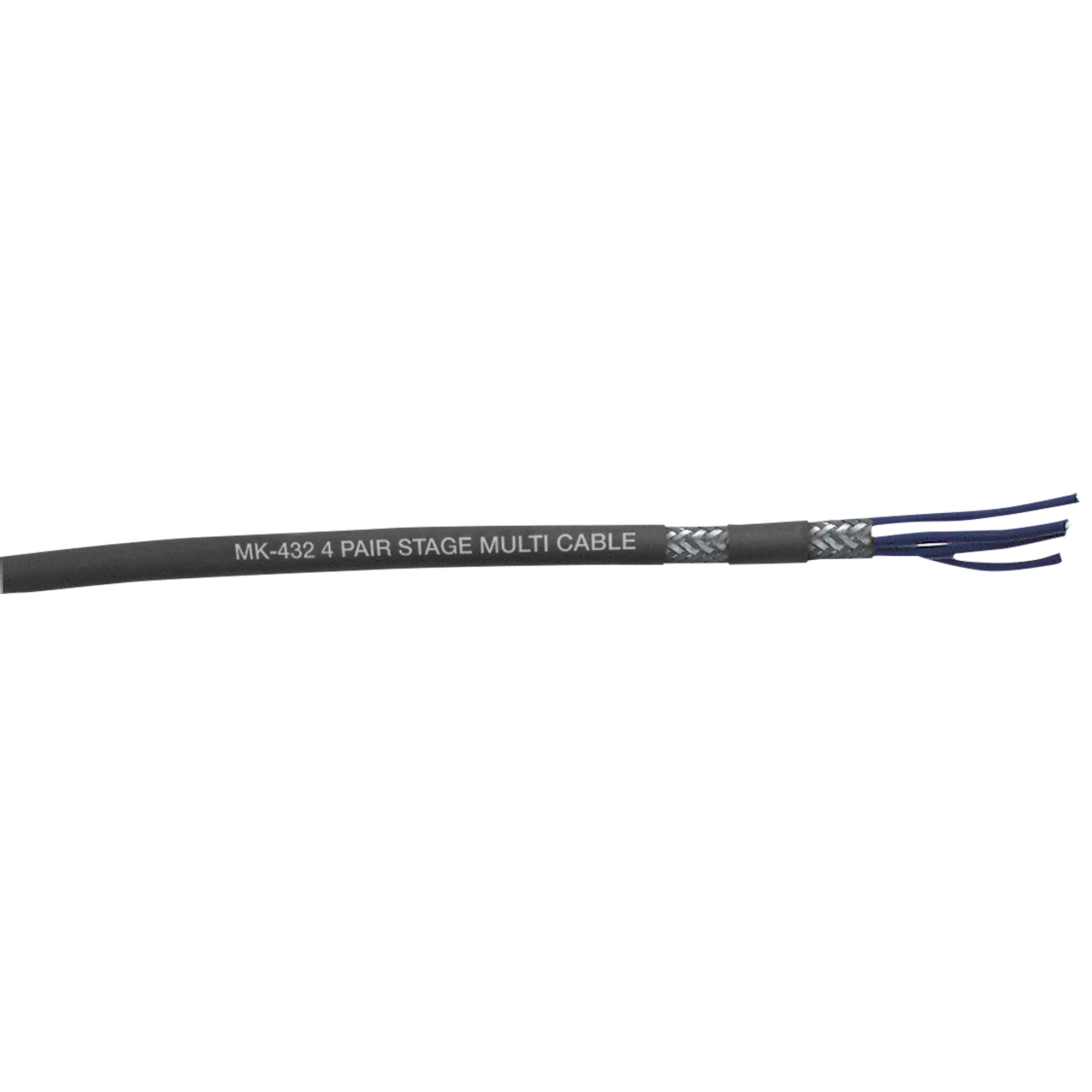 DAP MK-432 Black Stage Multicore 4-paariges Kabel - doppelt geschirmt - schwarz - Preis pro Meter DAP MK-432 Black Stage Multicore 4-paariges Kabel - doppelt geschirmt - schwarz - Preis pro Meter