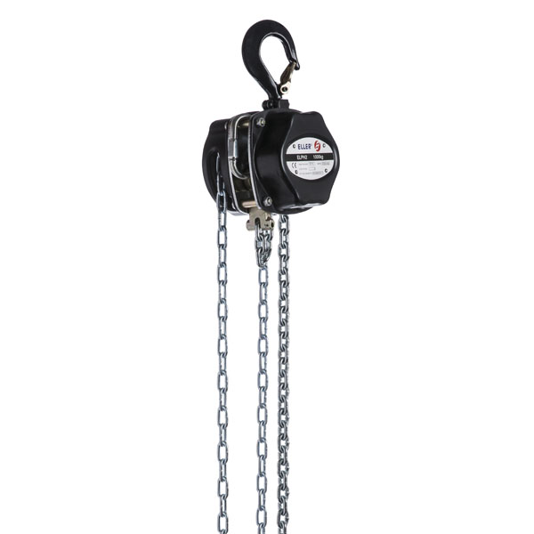 Eller PH2 Manual Chain Hoist 500 kg Hubhöhe 12 m – Mit Überladungsschutz