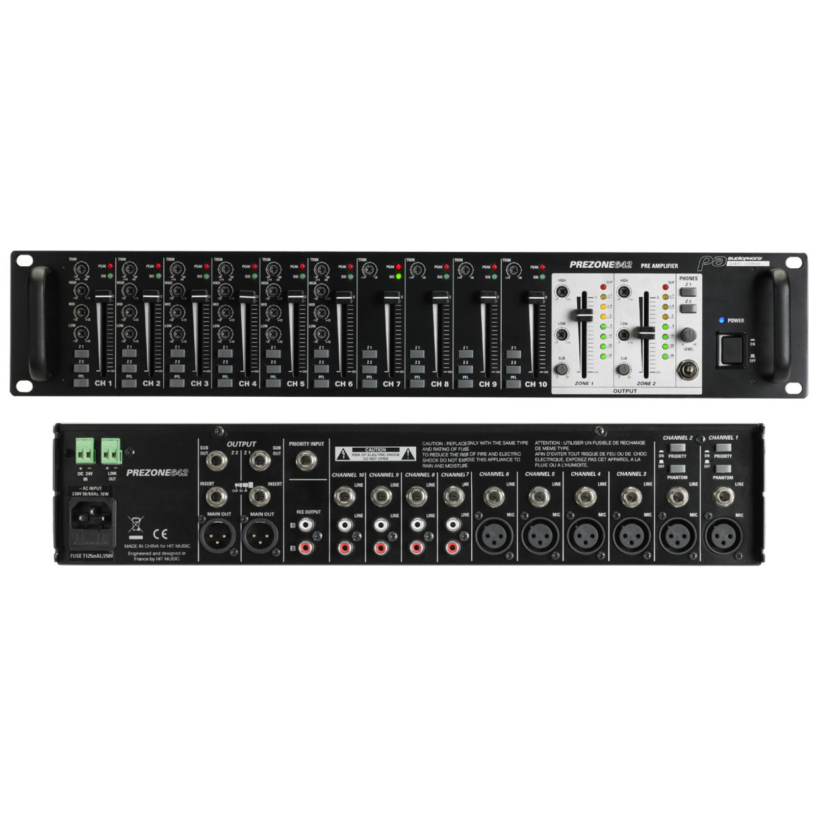Audiophony PREZONE642 Audiophony PREZONE642