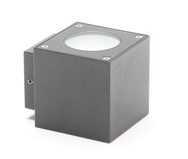 Cubodo A, 5,7 W, 3000 K, Grau