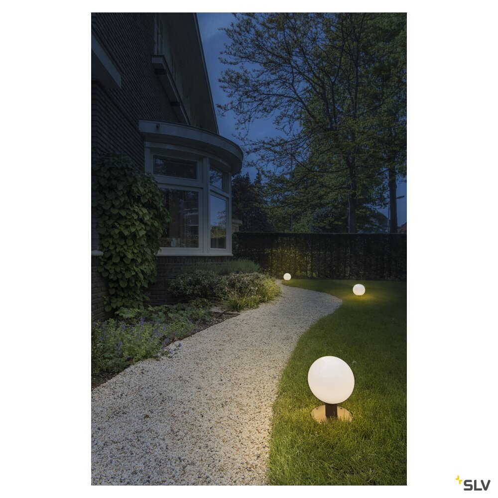 GLOO PURE 27 Pole, Outdoor Stehleuchte, E27, anthrazit, IP44