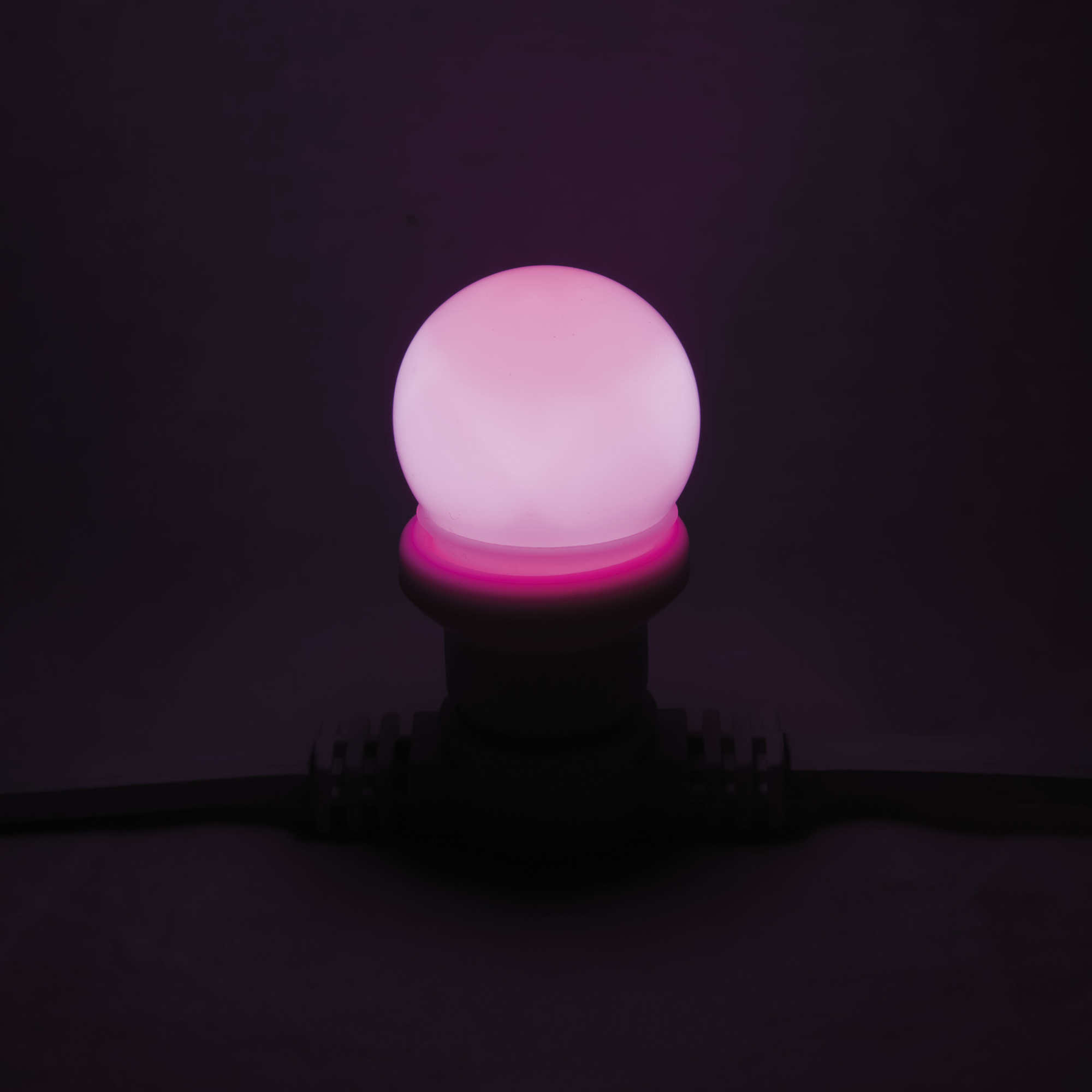 SHOWGEAR G45 LED Bulb E27 1 W - pink - nicht dimmbar SHOWGEAR G45 LED Bulb E27 1 W - pink - nicht dimmbar