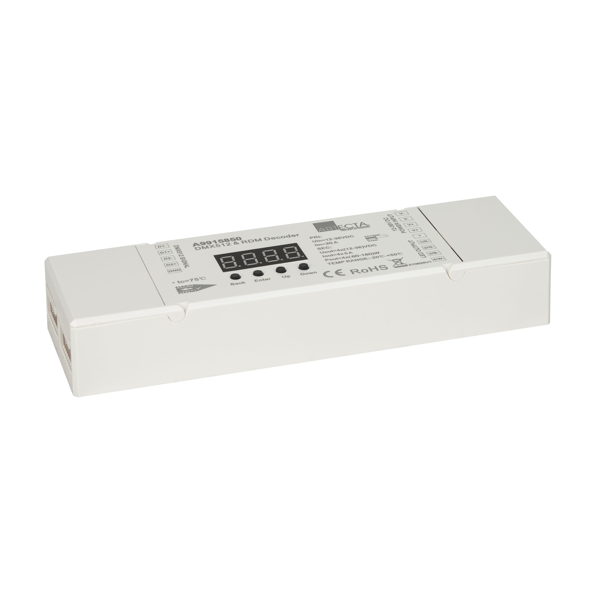 ARTECTA Play-III LED DMX Dimmer Constant voltage multicolour Konstantspannung mehrfarbig ARTECTA Play-III LED DMX Dimmer Constant voltage multicolour Konstantspannung mehrfarbig