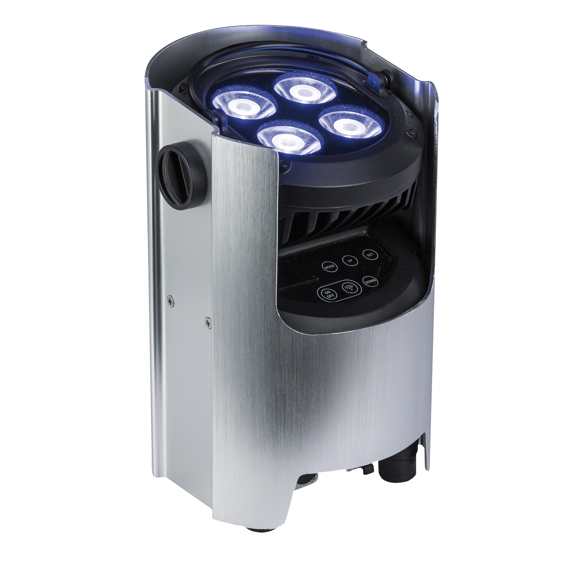 Showtec EventSpot 1600 Q4 4x RGBW - 12 W - gebürstetes Aluminium