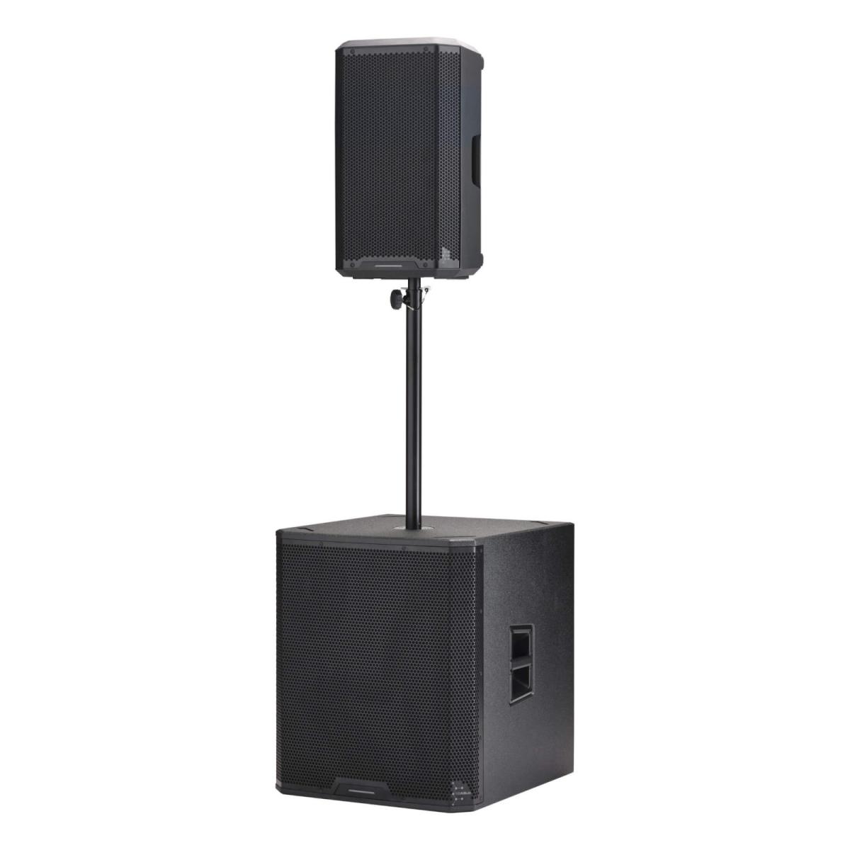 Audiophony CARBON12A 12″ + 1,35″ Aktivlautsprecher - 1500 W RMS mit DSP, Bluetooth TWS und mobiler App (CARBONcontrol)