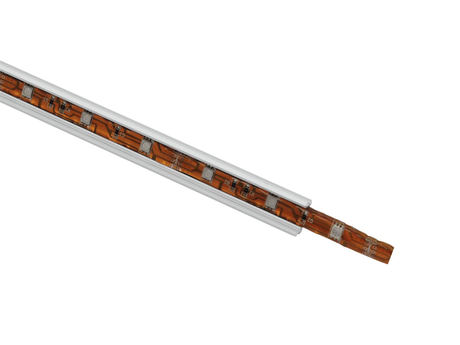 EUROLITE Multiprofil für LED Strip silber 2m EUROLITE Multiprofil für LED Strip silber 2m