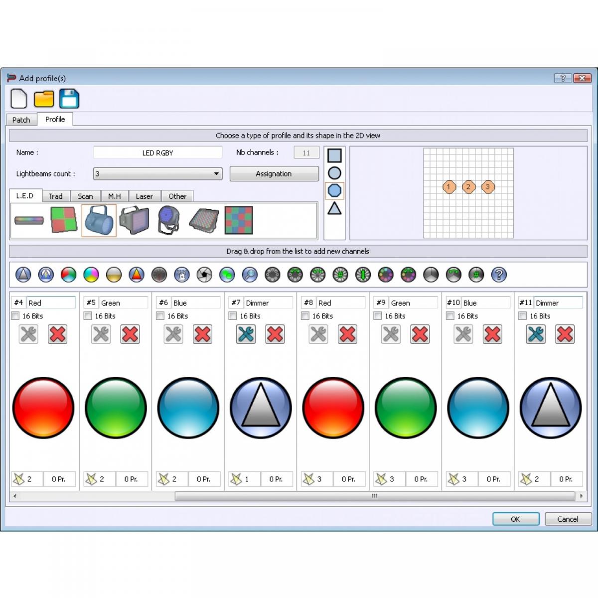 Briteq LD-1024Wall+ DMX Interface inkl. ChromateqSoftware