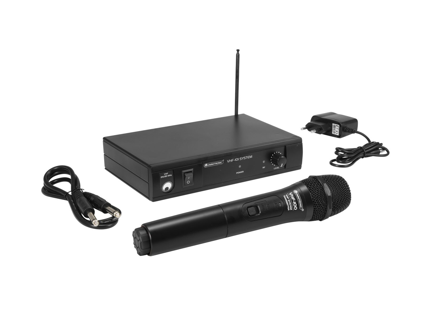 OMNITRONIC VHF-101 Funkmikrofon-System 209.80MHz