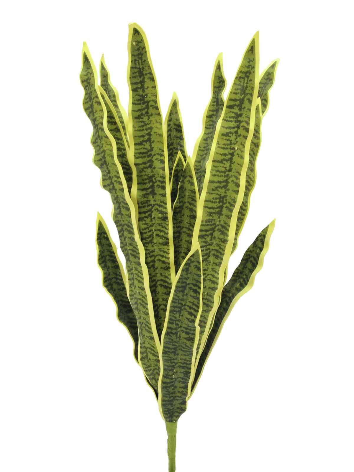 EUROPALMS Sansevieria (EVA), künstlich, grün-gelb, 74cm