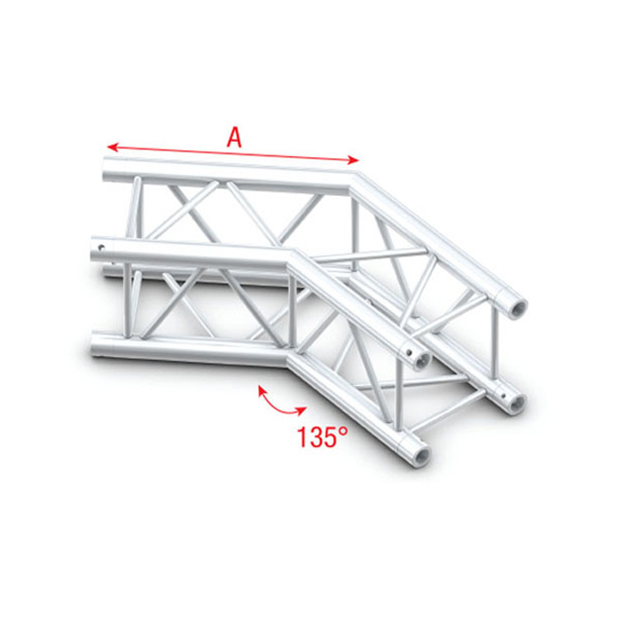 Milos Deco-22 Quatro Truss - Corner QCM23 - 135° corner