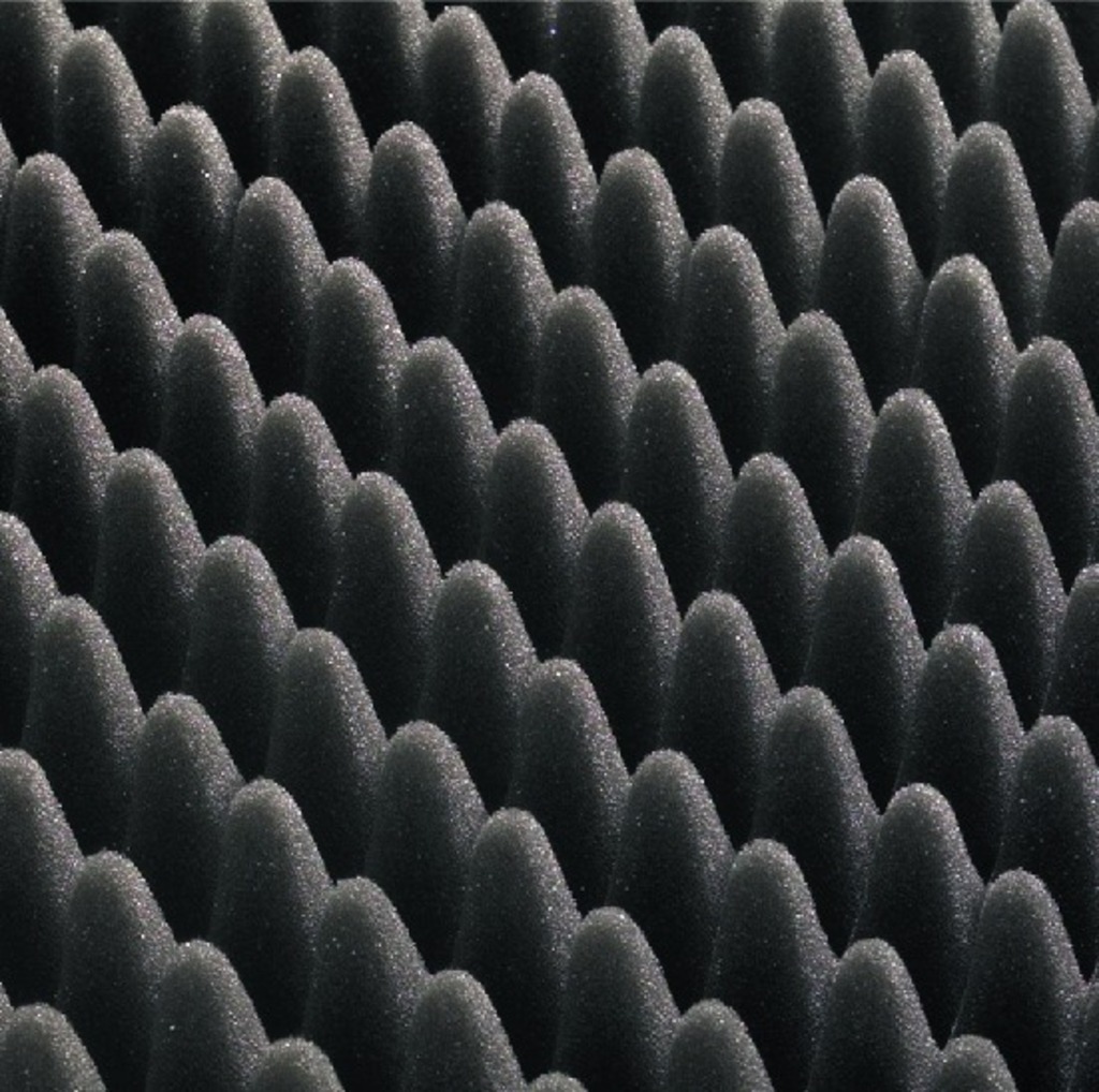 MONACOR MDM-40 LS-Noppenschaumstoff, 40 mm, 100 x 50 cm