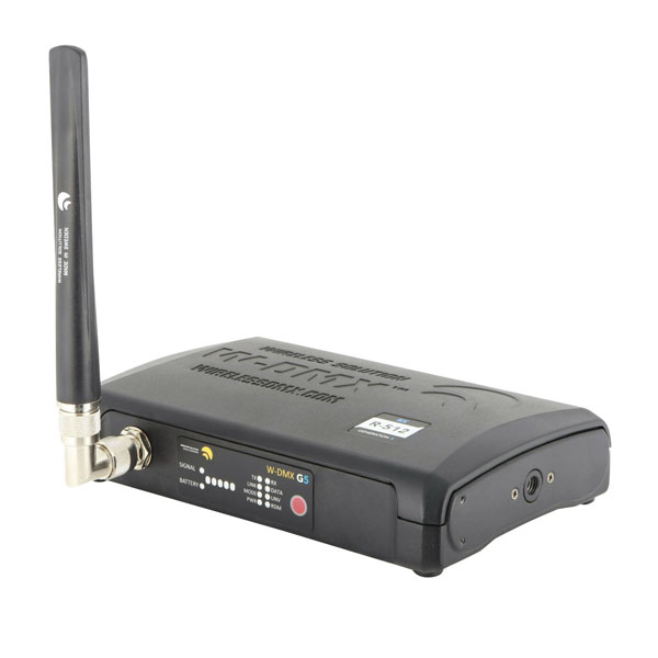 Wireless solution W-DMX™ BlackBox R-512 G5 Receiver 2,4/5,8 GHz