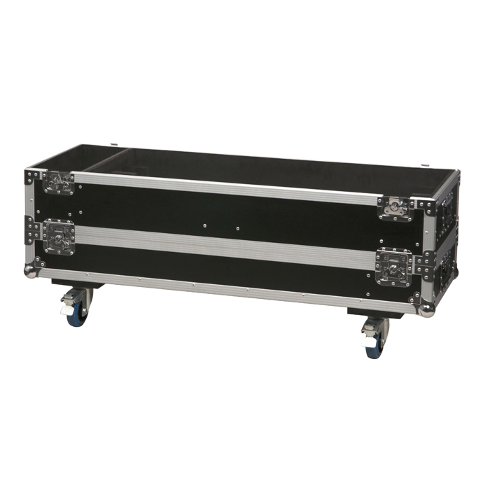 SHOWTEC Case for 12x Sunstrip Active 3 stapelbare Fächer mit Zubehörfach SHOWTEC Case for 12x Sunstrip Active 3 stapelbare Fächer mit Zubehörfach