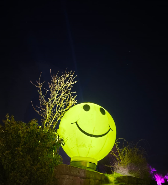 Air Smiley I 2.2m für Fanbase 85cm