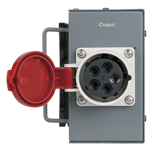 SHOWGEAR Powersplit 16 CEE 16 A Leistungsteiler mit Sicherung SHOWGEAR Powersplit 16 CEE 16 A Leistungsteiler mit Sicherung
