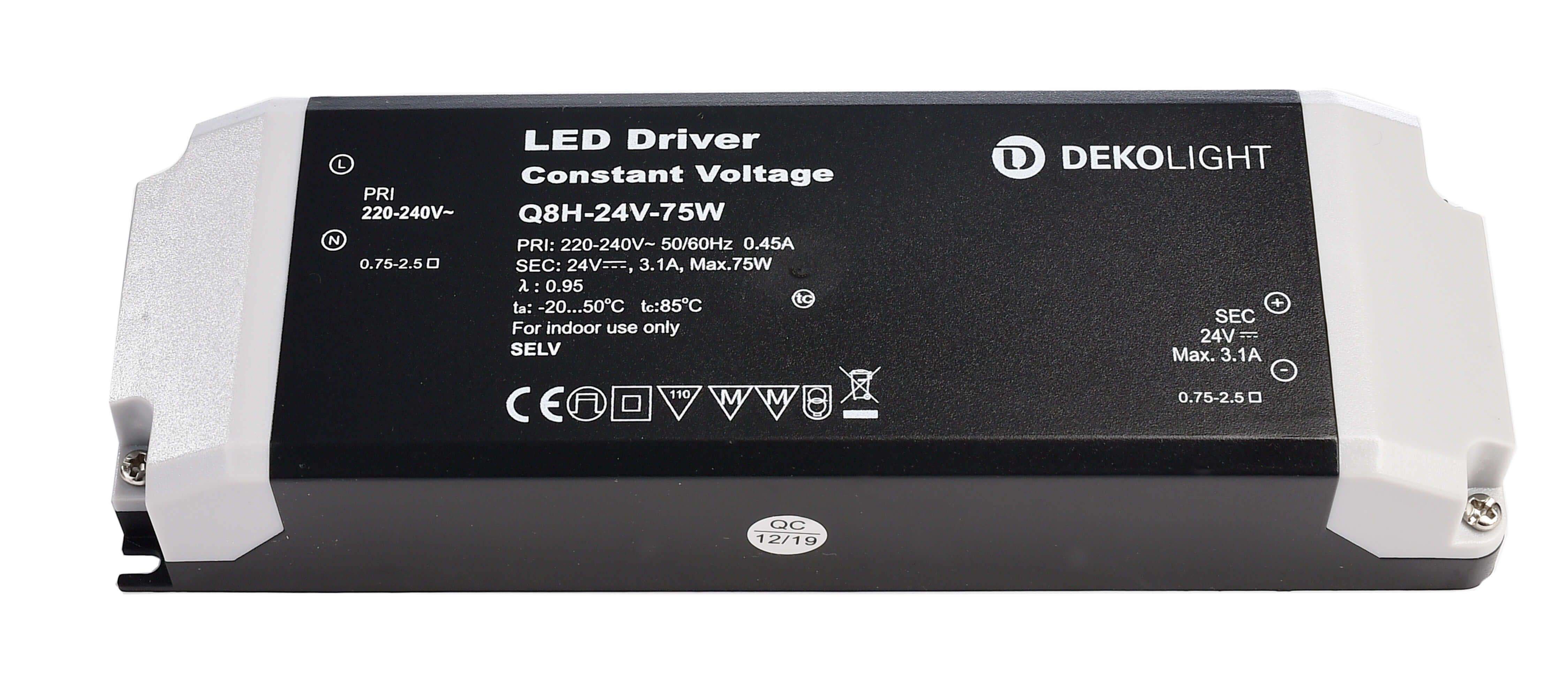 BASIC, CV, Q8H-24-75 W BASIC, CV, Q8H-24-75 W