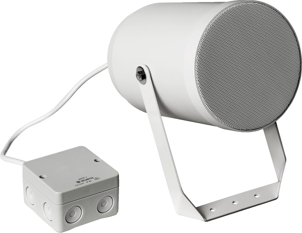 MONACOR DA-P20-130/T Wetterfester ELA-Soundprojektor für Wandmontage mit EN-54-24-Zertifizierung