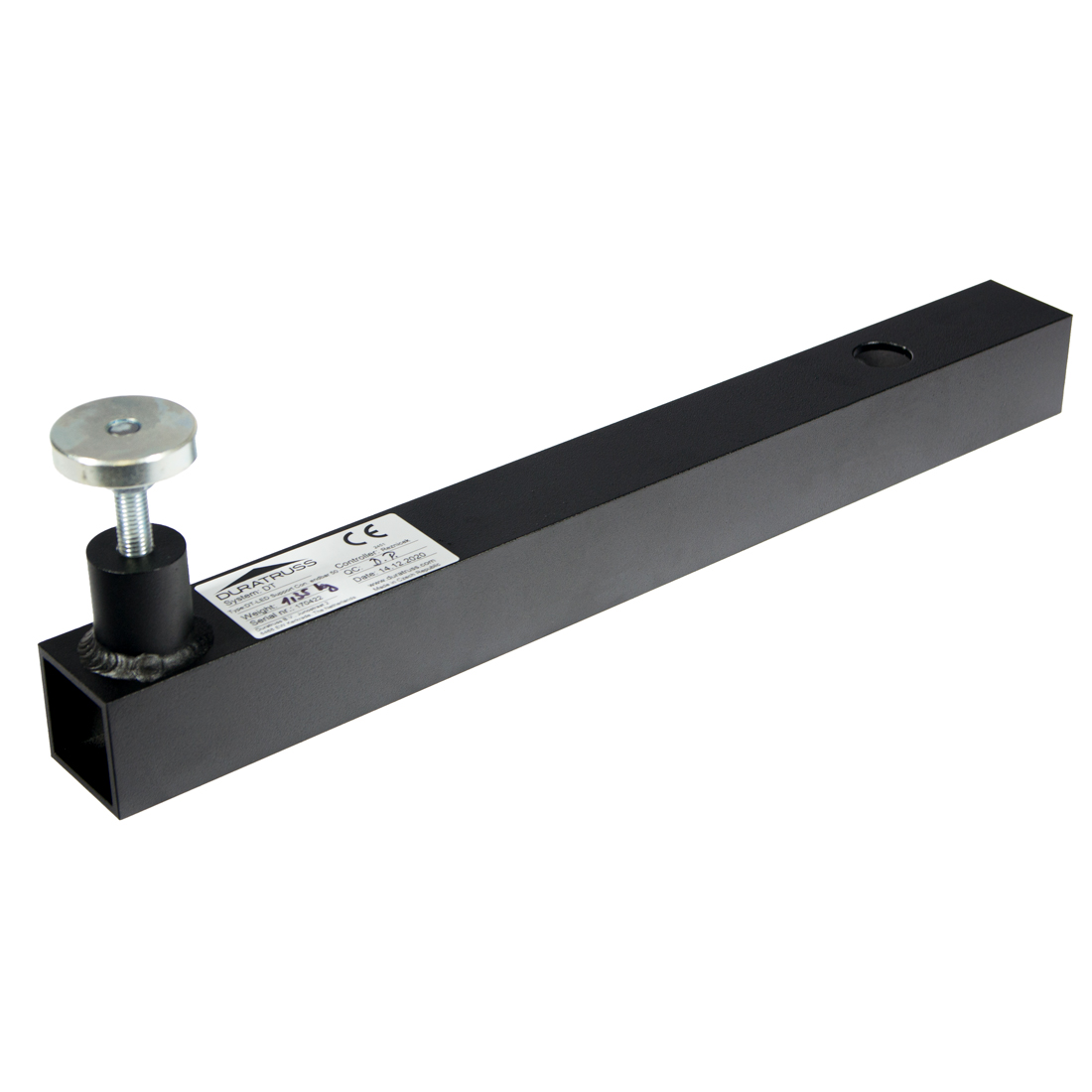 DT LED Support Connection EndBar50 Black