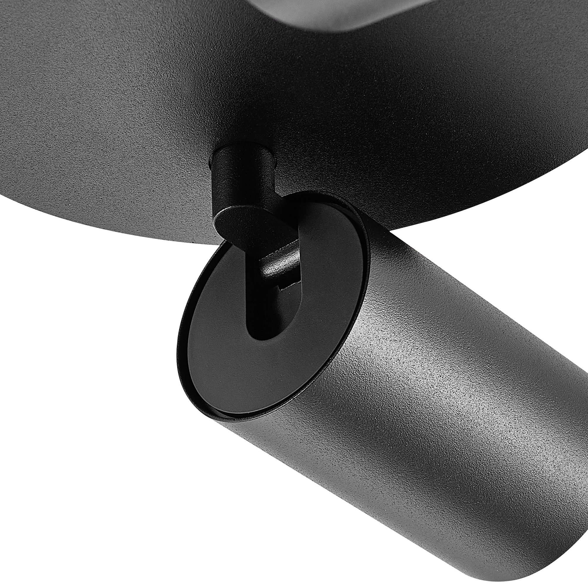 Can Tilt Round, 2x 7,5 W GU10, Schwarz