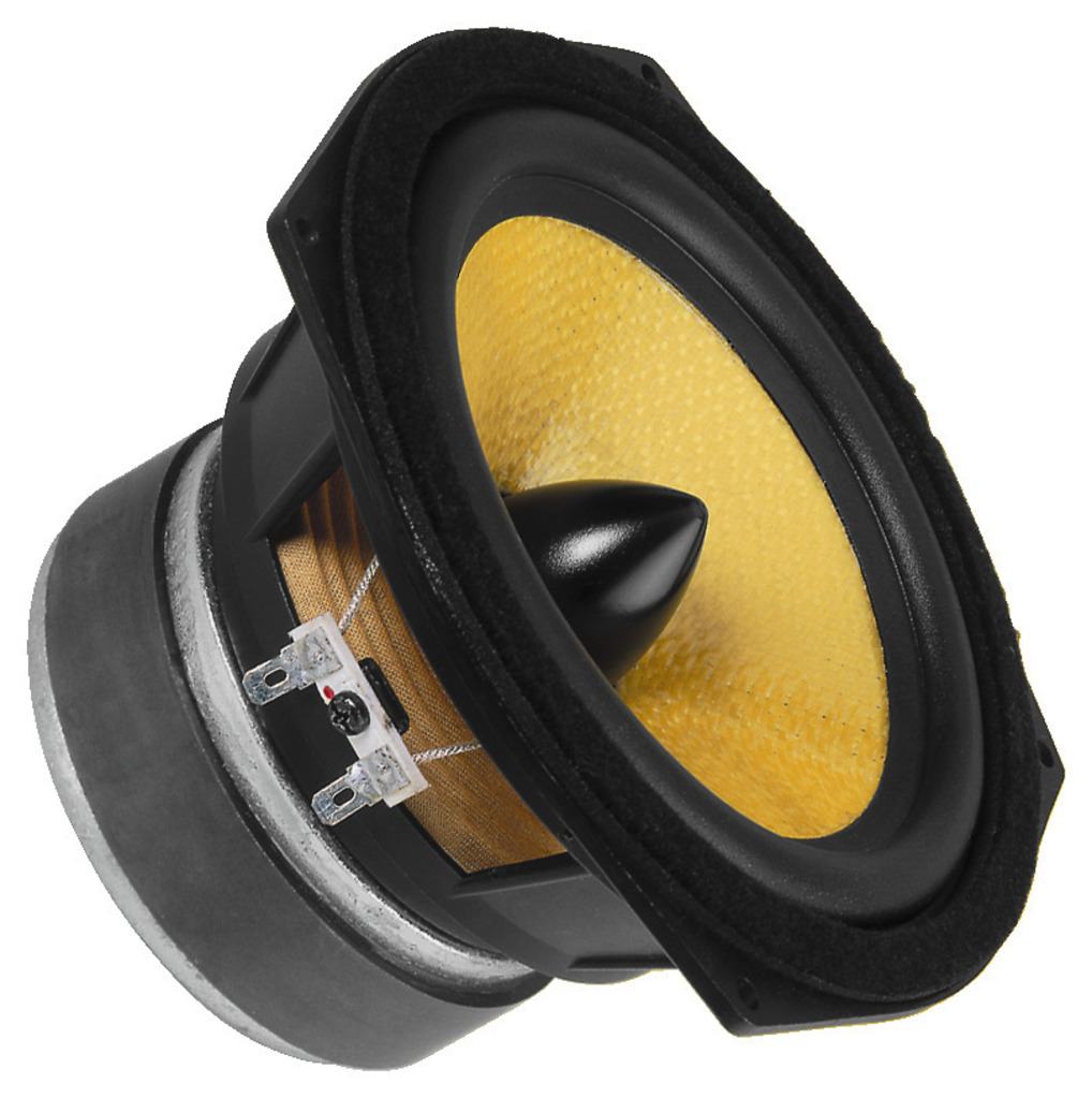 MONACOR SPH-165KEP Hi-Fi-Tiefmitteltöner, 60 W, 8 Ω