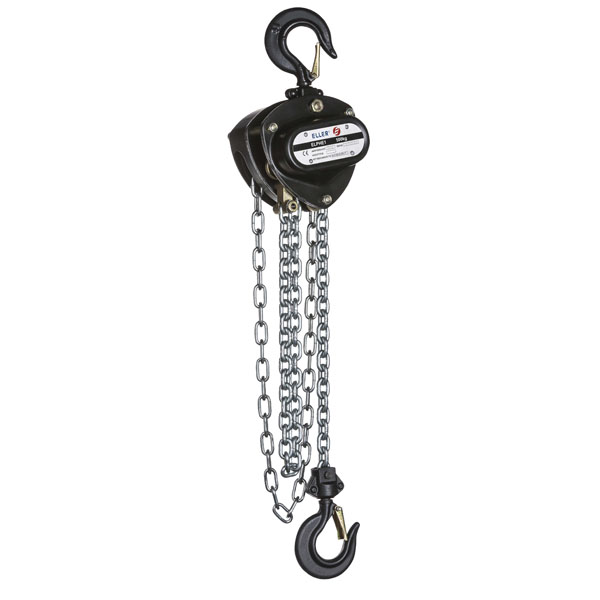 Eller PHE1 Manual Chain Hoist 500 kg Hubhöhe 8 m – Keine Überladungssicherung