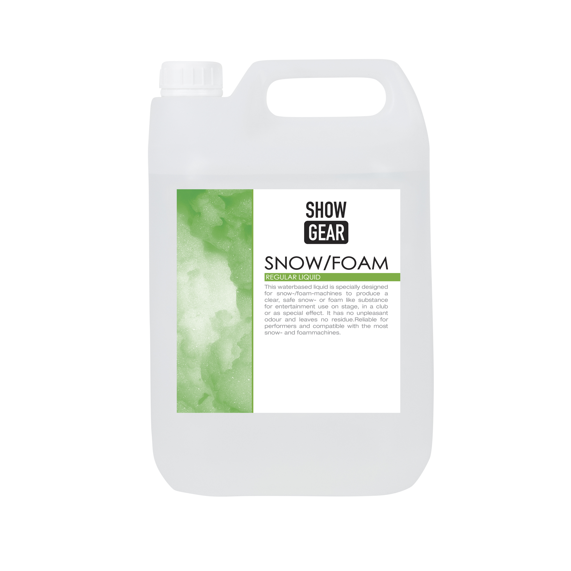 Showgear Snow/Foam Liquid 5 litre 5 Liter - gebrauchsfertig
