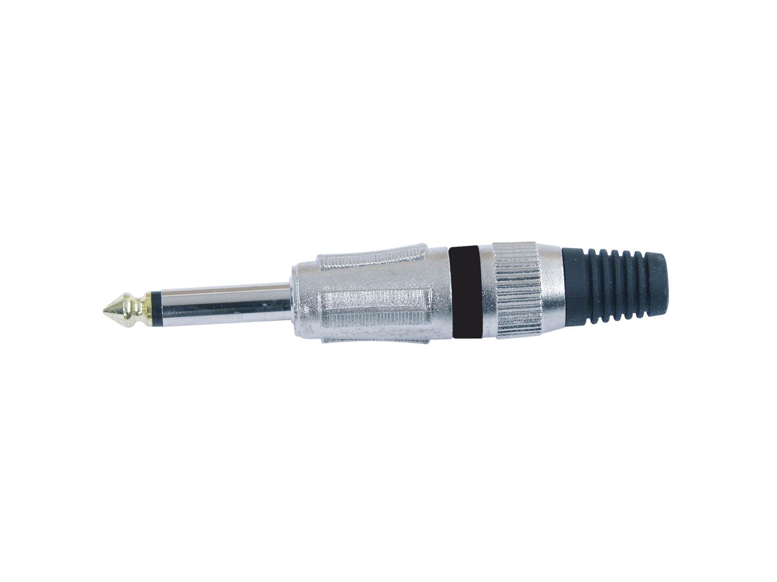 OMNITRONIC Klinkenstecker 6,3 mono sw ROAD 10x OMNITRONIC Klinkenstecker 6,3 mono sw ROAD 10x