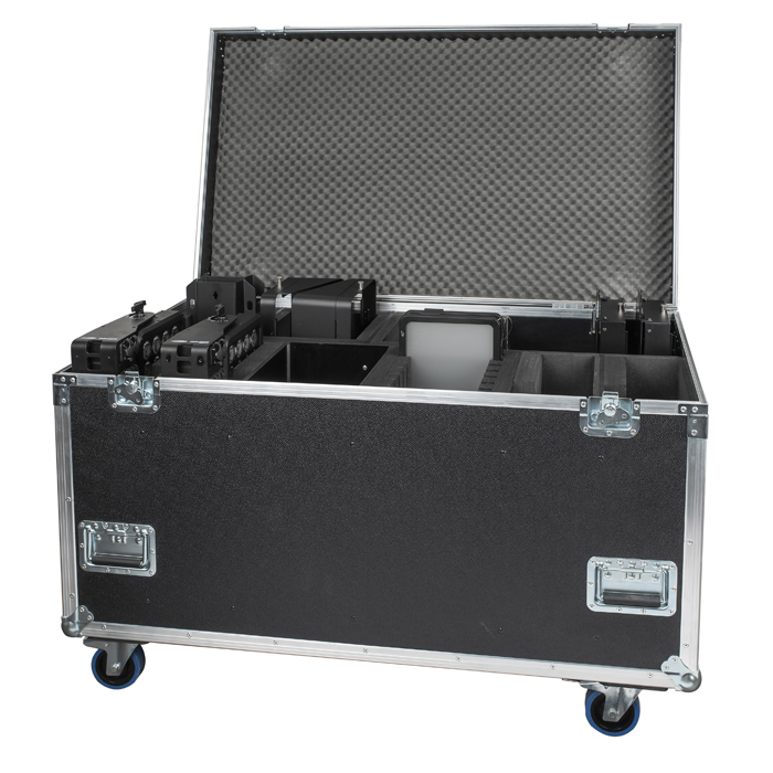 SHOWTEC Case for 4x Helix S5000 and accessories Premium Line