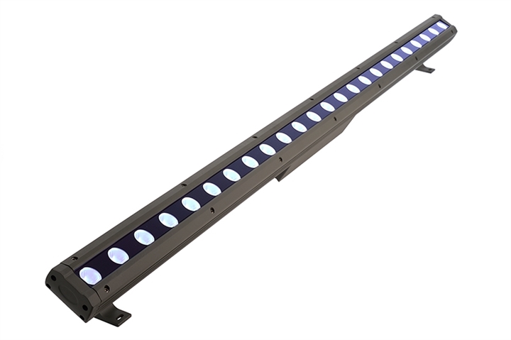 Wallwasher LED Bar 24V 42W RGB 40° IP65