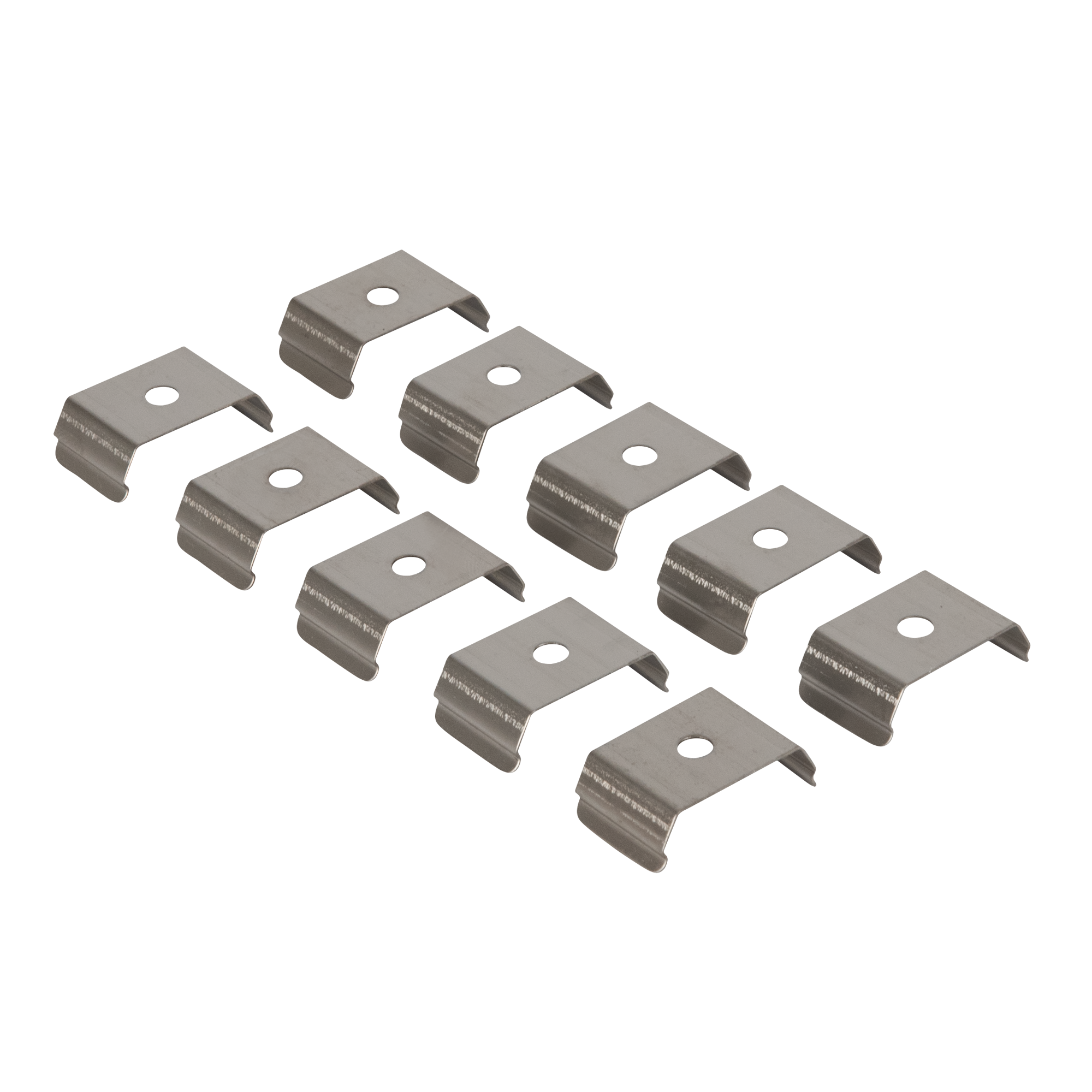 ARTECTA Profile Pro 25 Mounting Clips Set mit 10 Stück - grau