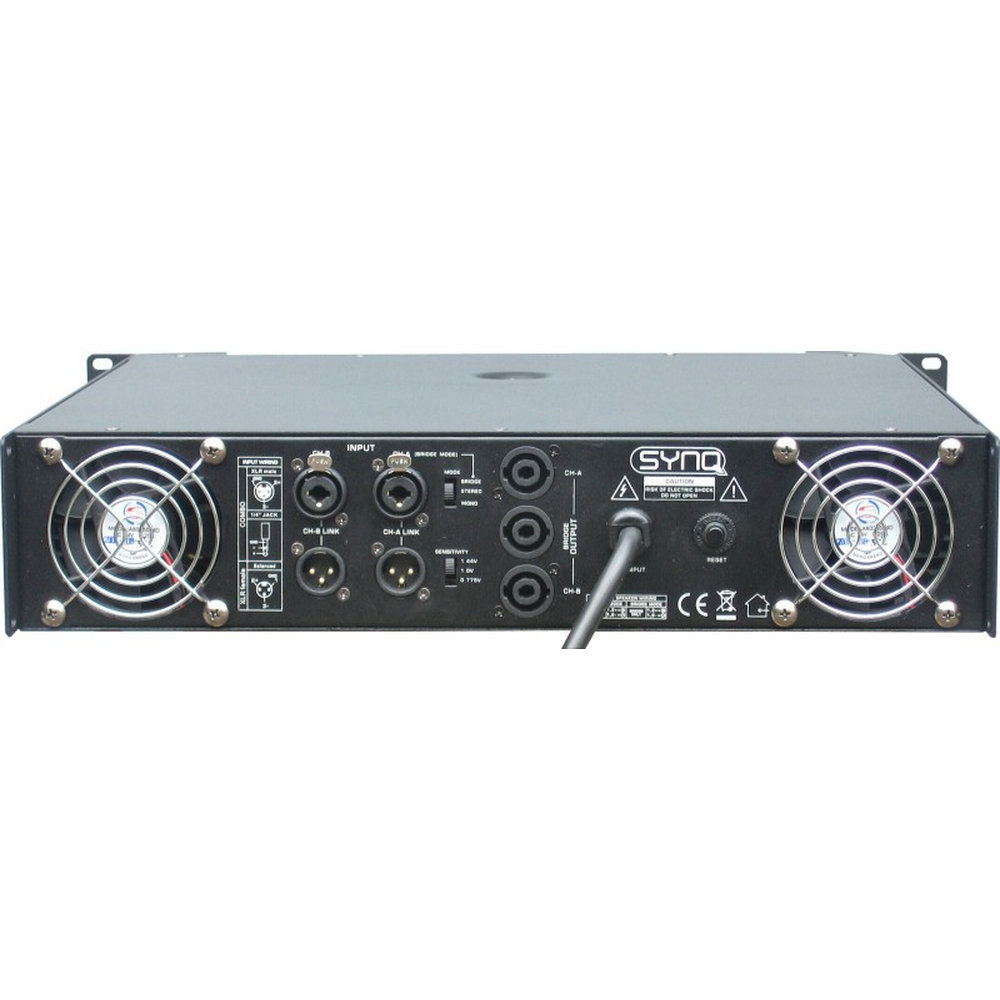 SYNQ Audio PE-2400 Endstufe