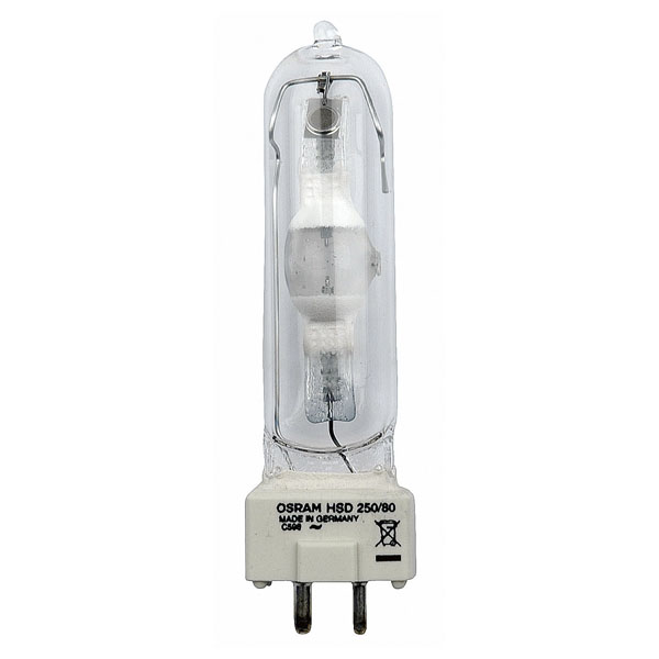 Osram HSD-250/80 GY9.5 Osram Entladungslampe 250 W / 8000 K
