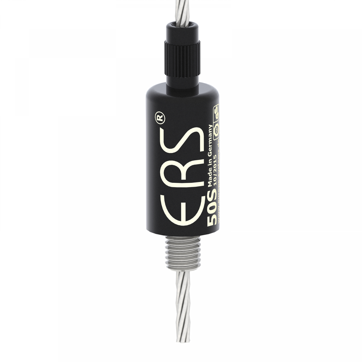 ERS EuRope-Systems RopeFix 50S M12x14mm Drahtseilhalter mit M12 Gewinde