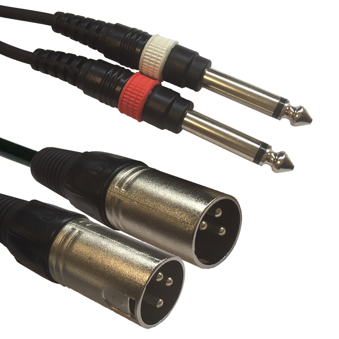 AC-2XM-2J6M/1,5 2x XLR male/2x 6,3 Jack