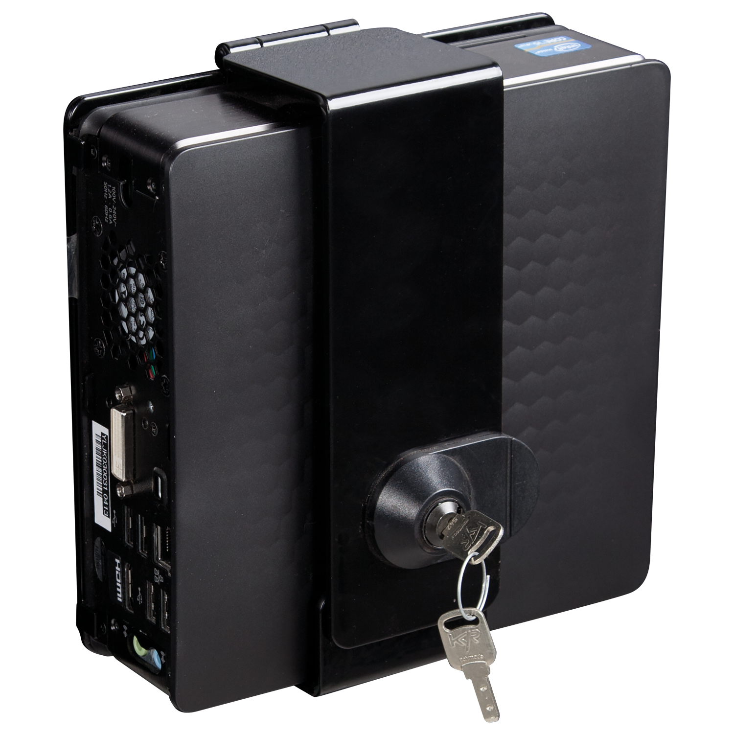 celexon Fujitsu Esprimo Q-serie (Q556, -558, -910, -957) Mini PC-Halterung für Displayständer Expert Serie 