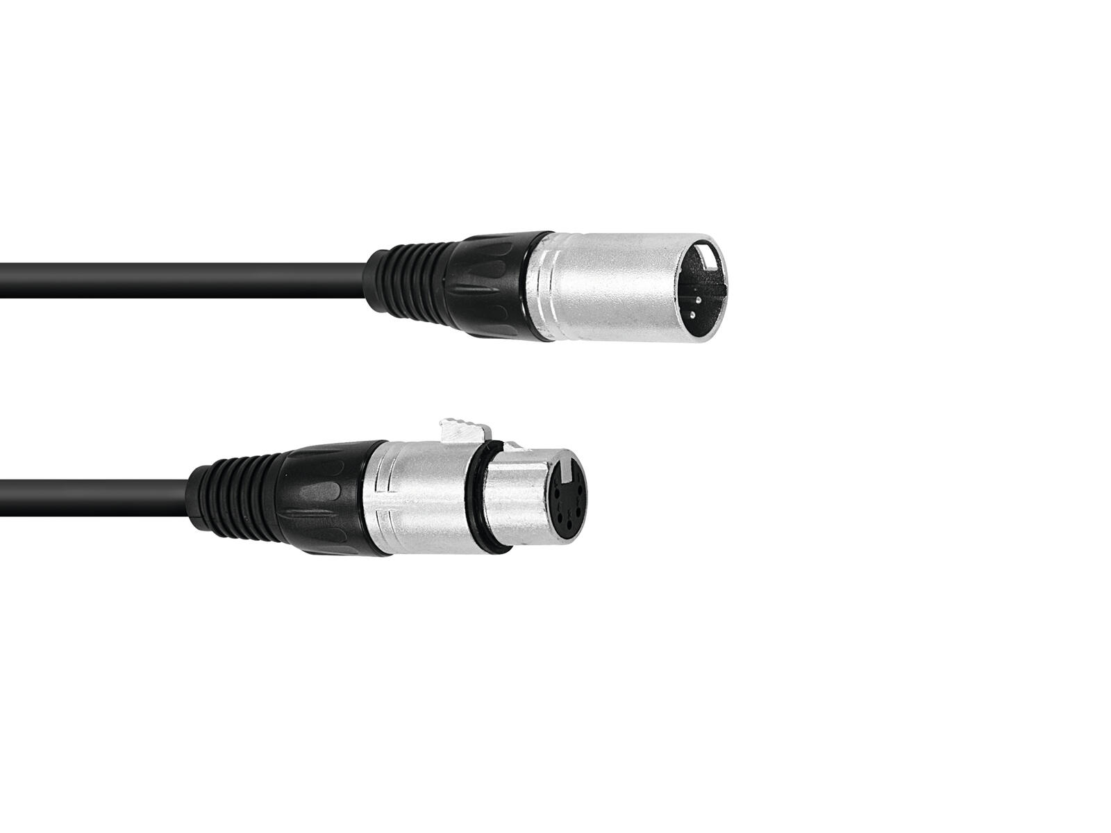 OMNITRONIC XLR Kabel 5pol 1m sw OMNITRONIC XLR Kabel 5pol 1m sw