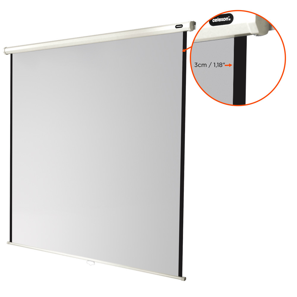 celexon Leinwand Rollo Economy 220 x 220 cm - 122" celexon Leinwand Rollo Economy 220 x 220 cm - 122"
