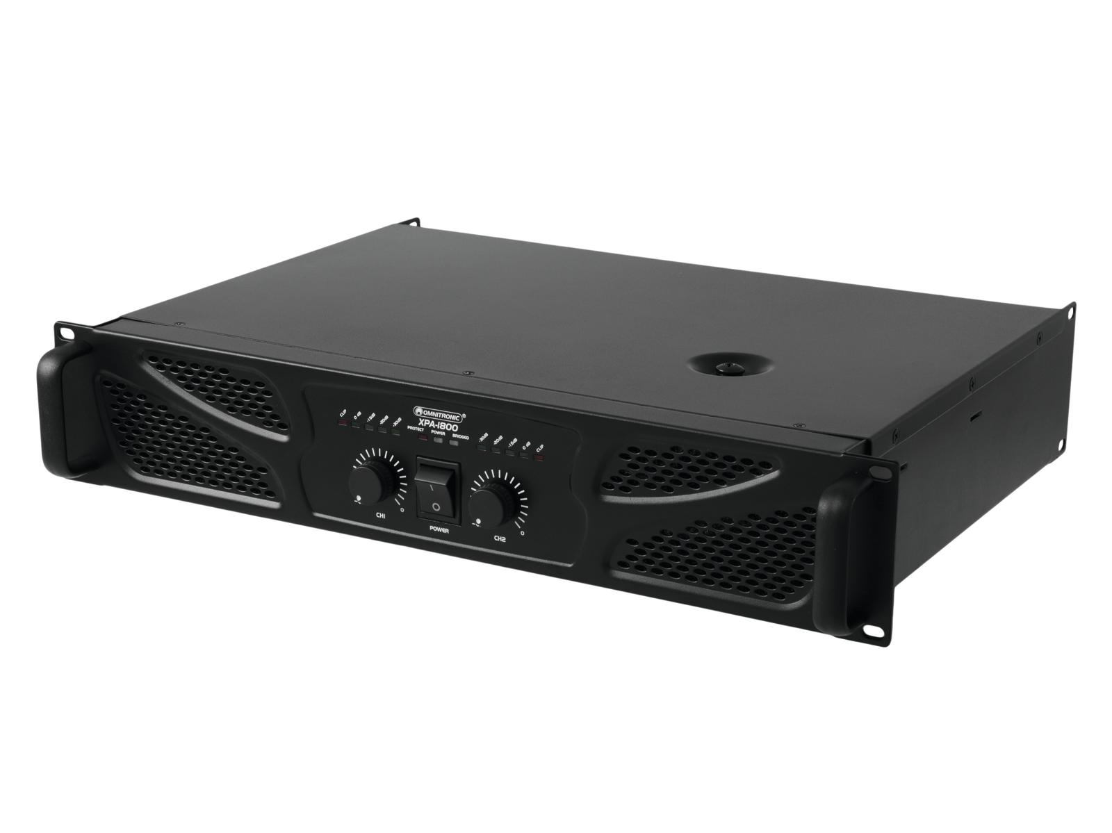 OMNITRONIC XPA-1800 Endstufe OMNITRONIC XPA-1800 Endstufe