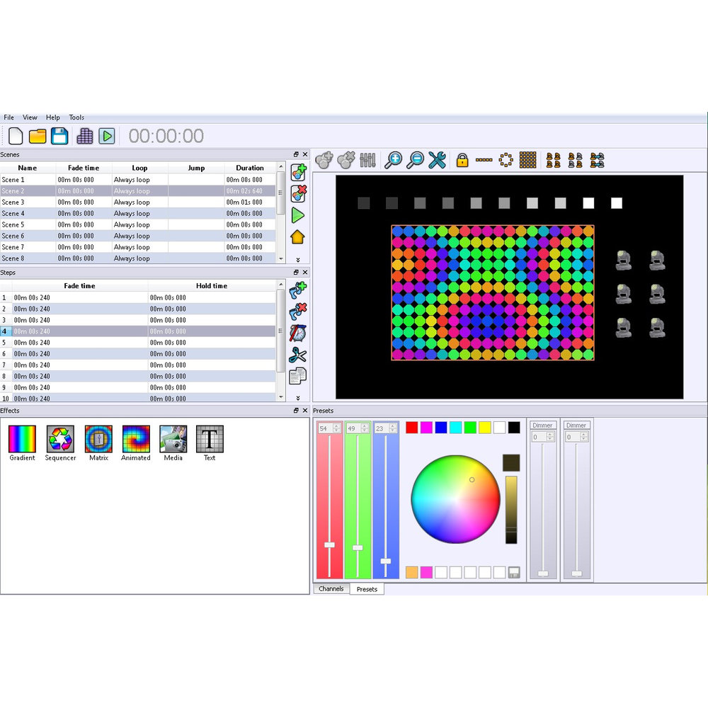Briteq LD-512WALL+ DMX Interface inkl. Software