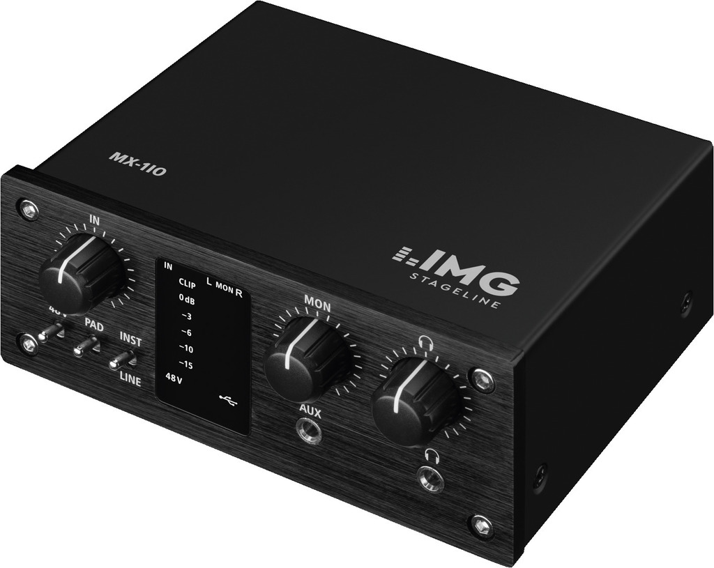 IMG STAGELINE MX-1IO 1-Kanal Recording Interface