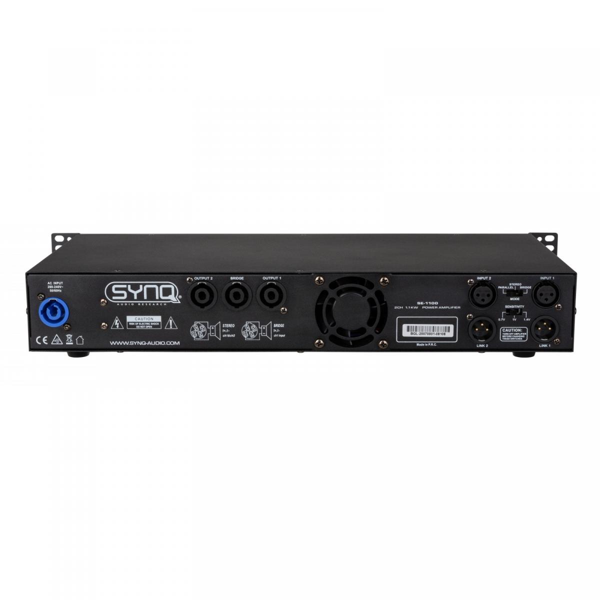 SYNQ Audio SE-1100 Endstufe