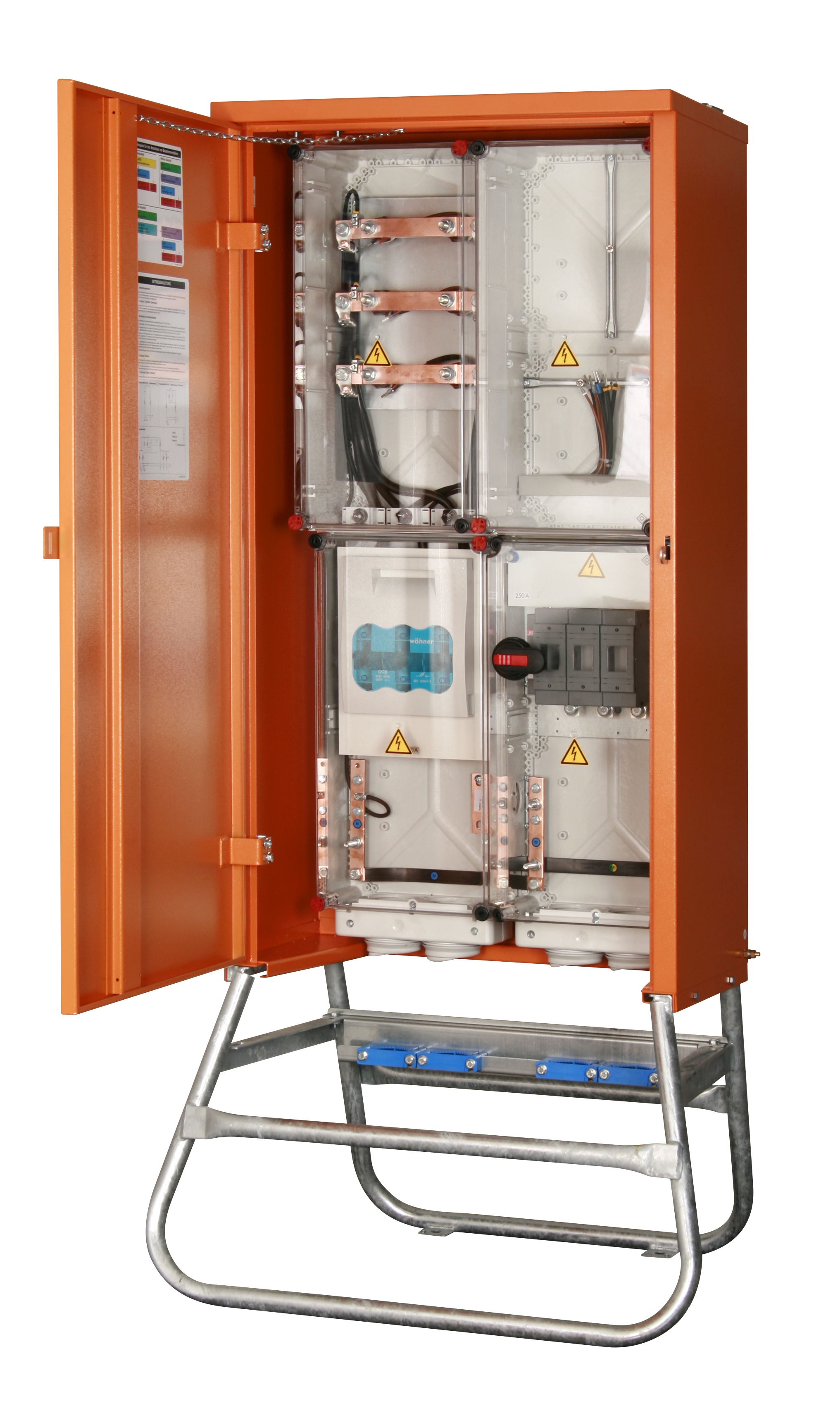 MERZ M-A 250-A/DFÜ                Anschlussschrank 173 kVA