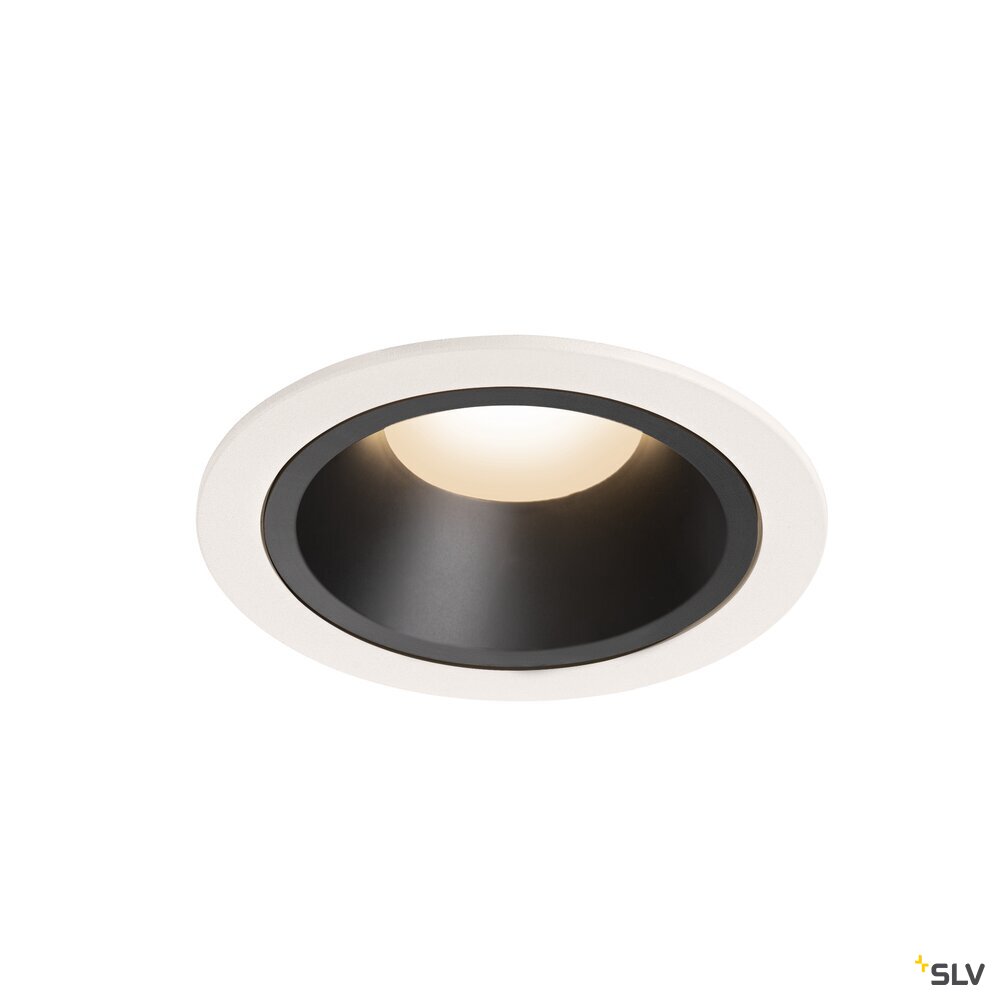 NUMINOS DL L, Indoor LED Deckeneinbauleuchte weiß/schwarz 3000K 20°
