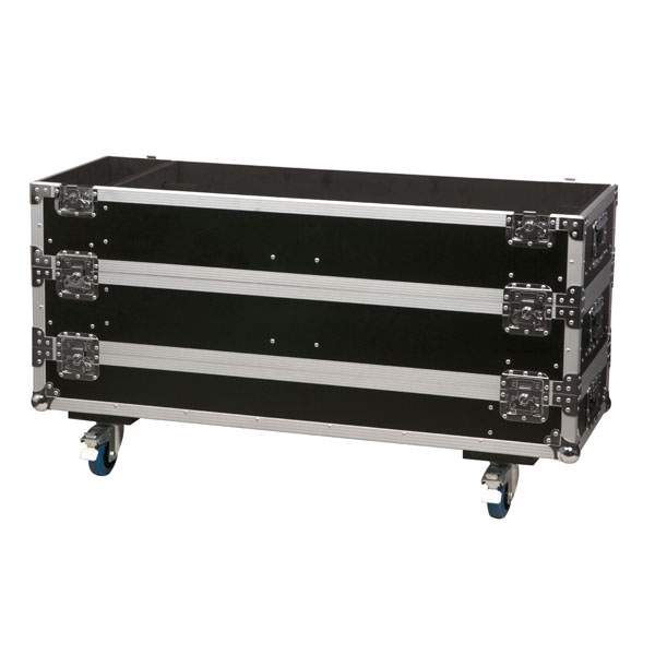 SHOWTEC Case for 12x Sunstrip Active 3 stapelbare Fächer mit Zubehörfach SHOWTEC Case for 12x Sunstrip Active 3 stapelbare Fächer mit Zubehörfach