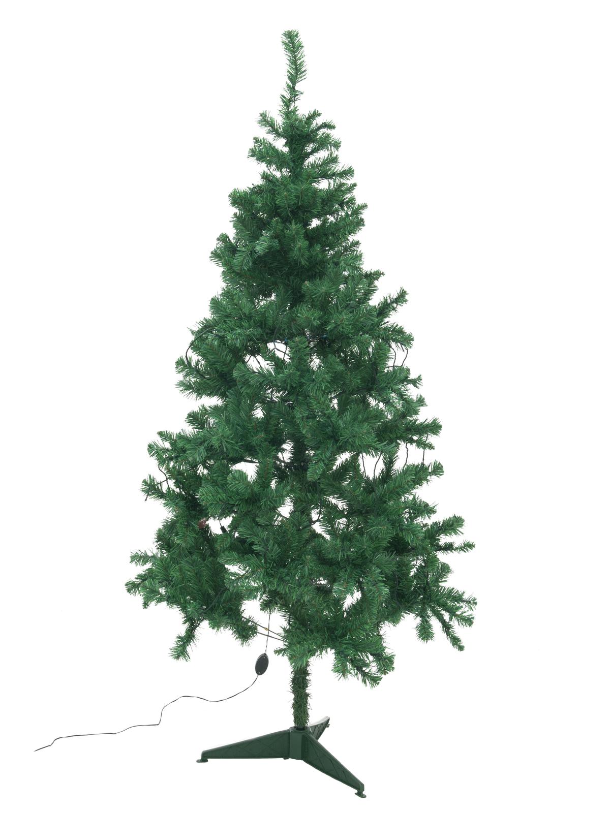 EUROPALMS Tannenbaum, beleuchtet, 210cm