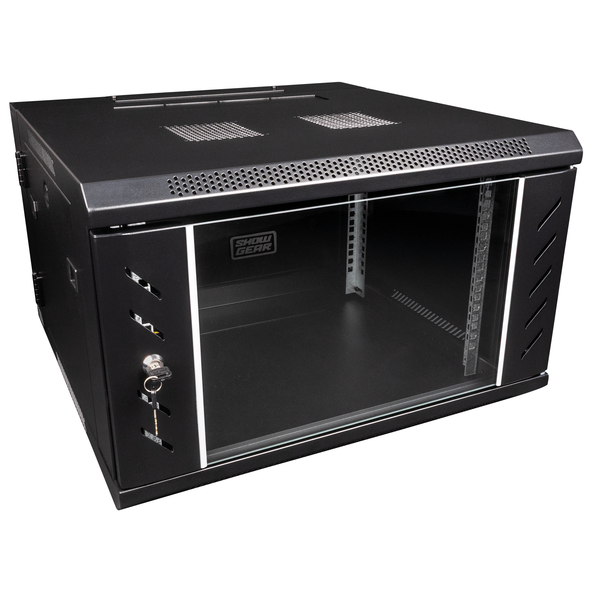 SHOWGEAR RCA-WMH-6 6U Network Cabinet with glass door 6 HE Netzwerkschrank mit Glastür
