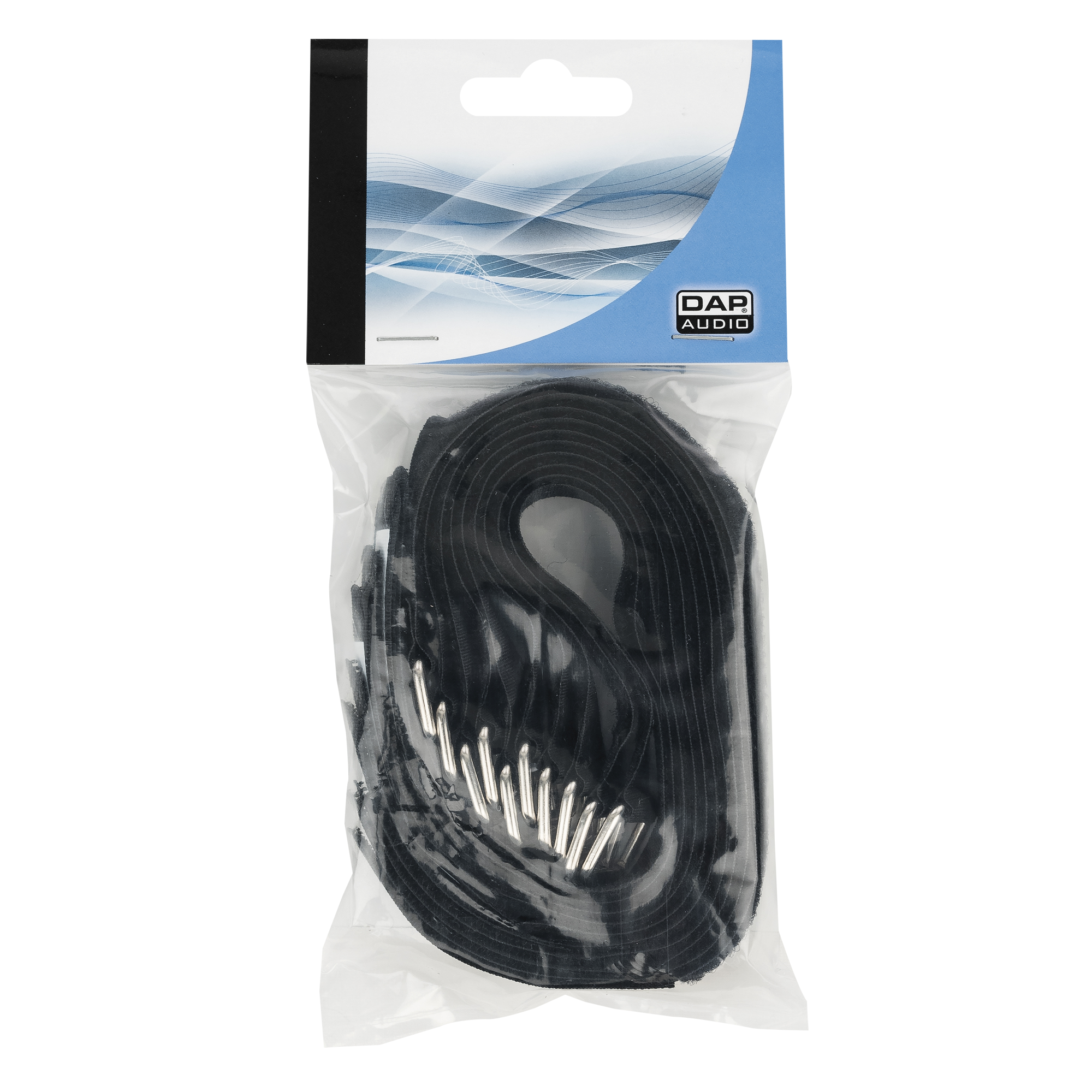 SHOWGEAR Hook and Loop Fastener 300 x 20 mm - Schwarz - 10er Set SHOWGEAR Hook and Loop Fastener 300 x 20 mm - Schwarz - 10er Set