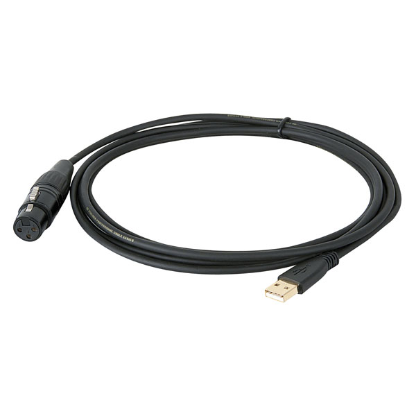 DAP UCI-10 USB XLR Microphone interface USB-XLR-Mikrofonschnittstelle
