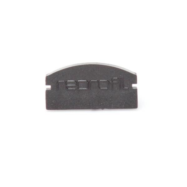 Endkappe F-AU-01-12 Set 2 Stk, Schwarz
