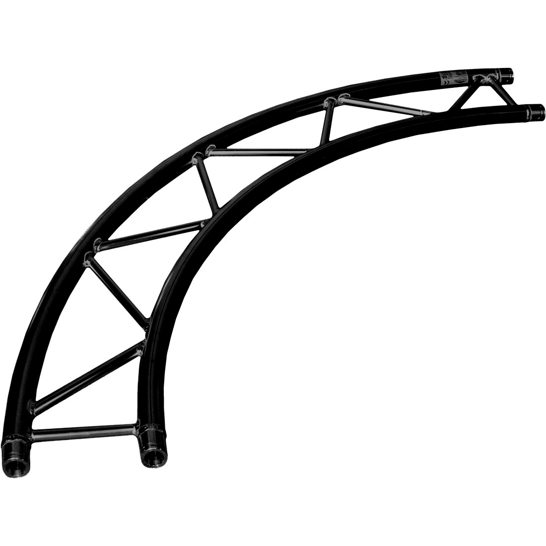 DT 32/2H-Circle Part-5m-45° Black